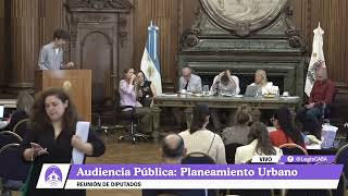 Audiencia Pública  Planeamiento Urbano  Francisco Ambrogi [upl. by Aidyl392]