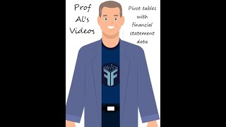 Pivot Tables with Financial Statement Data [upl. by Ecneitap789]