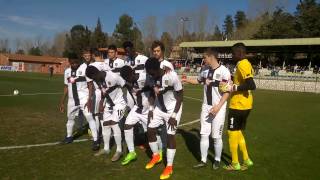 Torneo di Viareggio CagliariParma ingresso squadre in campo [upl. by Gorrian]