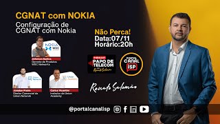 CGNAT com Nokia Configuração de CGNAT com Nokia [upl. by Kiki]