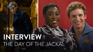 quotIt went so well last time do it againquot I Eddie Redmayne amp Lashana Lynch on accents and assassins [upl. by Aram246]