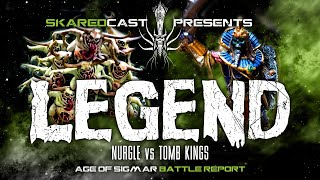 Magotkin vs Tomb Kings  Age of Sigmar 30 Legends Battle  2000pts [upl. by Airotcivairam]