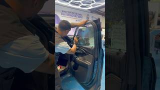 Satisfying Car Window Tint Application  Mint Tinting [upl. by Olag]