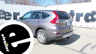 etrailer  Trailer Hitch Installation  2016 Honda CRV  Curt C13119 [upl. by Maurey336]