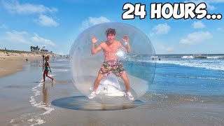 LIVING IN A BUBBLE FOR 24 HOURS [upl. by Corley]