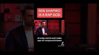 BEN SHAPIRO RAP WAS AWESOME benshapiro rap trump maga liberal memes goat facts milk jugs [upl. by Letnuahs]