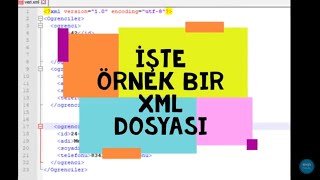 C DERSLERİ  Xml Dosyasından Tek Tek Veri Okuma XML NEDİR [upl. by Ettereve420]