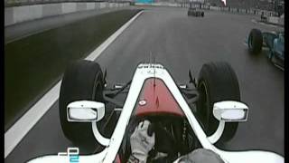 GP2 Series 2009 Germany Sprint Race Onboard Compilation [upl. by Zadoc]