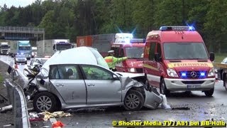 LKW RAST IN UNFALLSTELLE  Feuerwehr Ehningen amp Böblingen im Einsatz 3 zum Teil Schwerverletzte [upl. by Euphemia]