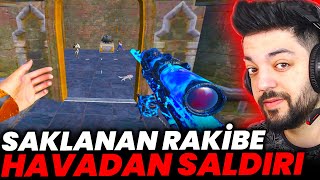 GİZLENEN RAKİBE HAVADAN SALDIRI ŞOKU  RANKED PUBG Mobile [upl. by Eimia507]