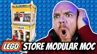 LEGO STORE MODULAR MOC NO EXTRA BRICKS NEEDED [upl. by Amiaj787]