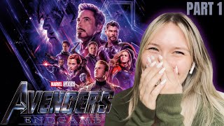 WE MADE IT AVENGERS  ENDGAME 2019 Movie Reaction PART 1 [upl. by Wesley]