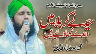 Syed Ne Karbla Mein Waday Nibha Diye Hain  ASAD ATTARI [upl. by Darcee647]