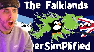 British Guy Reacts To The Falklands  MiniWars 1  OverSimplified [upl. by Spalding]