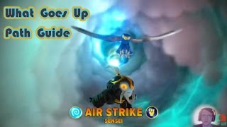 Skylanders Imaginators  Air Strike  What Goes Up Path Guide [upl. by Apurk670]