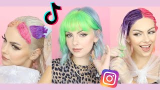 HAIR DYE COMPILATION TIKTOK 2020 Sophie Hannah [upl. by Bryce]