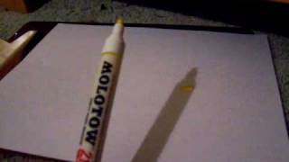 Molotow 211em Graffiti Empty Refill BlackbookTagging Paint Marker [upl. by Aber296]