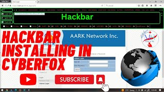 Hackbar Installing In CyberFox  How Can Install Hackbar On CyberFox Or Firefox  Ethical Hacking 23 [upl. by Tavy729]