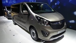 2016  Opel Vivaro Combi Edition Free  Exterior and Interior  Auto Show Brussels 2016 [upl. by Aniloj]