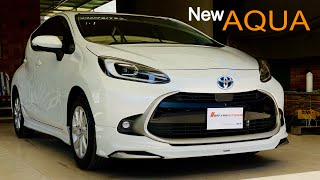 New Aqua 2023 Hybrid  Detailed review  specsfeatures and price  Safyan Motoring [upl. by Einnaffit]