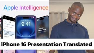 iPhone 16 Presentation Translated into What Apple Really Means [upl. by Adnauqal955]