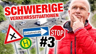 Führerschein  Schwierige Verkehrssituationen  einfach erklärt 🚘 3  Fischer Academy [upl. by Nevins375]