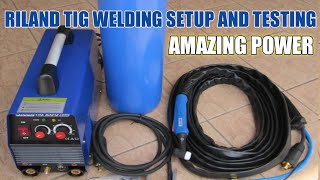 Riland TIG Welding Test By Manufacturer [upl. by Obelia]