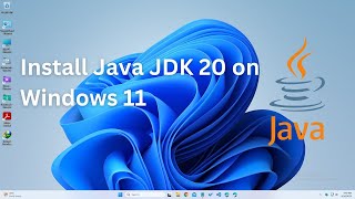 How to install Java JDK 20 on Windows 11 [upl. by Killie]