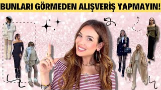 Sezonun En Popüler Trendleri 🤯 Bu Modelleri görmeden Alışverişe Çıkmayın✅  Sonbahar Kış Trendleri [upl. by Sally473]