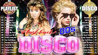 70s 80s 90s Disco Songs Melody  Bee Gees Sandra ABBA Neil Sedeka  Eurodisco Golden [upl. by Onairpic]