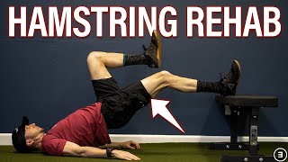 Hamstring Strain Rehab ScienceBased Strength and Running Exercises and Progressions [upl. by Jahdai]