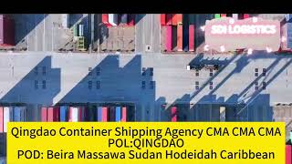 Qingdao Container Shipping Agency CMA CMA CMA [upl. by Ycart176]