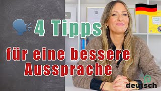 Verbessere deine 🇩🇪Aussprache in 7 Minuten [upl. by Ysied306]