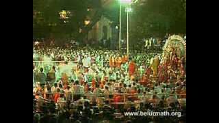 Sri Sri Durga Puja at Belur Math 2012 Immersion [upl. by Anisor181]