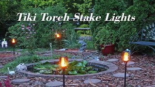 Solar Tiki Torch Flame💥Lights XABITAT wremote control Stake Lights 👈 [upl. by Gaughan]