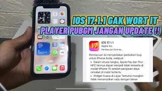 JANGAN UPDATE IOS 1711  IPHONE XR PUBGM [upl. by Mulac191]