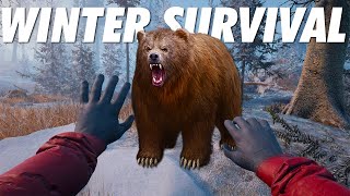 The ULTIMATE Winter Survival Simulator  Prologue Winter Survival Gameplay EP1 [upl. by Bertsche589]