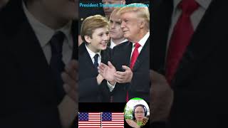 Barron Trump ytangan short shorts barrontrump trumpson barron newbarron presidenttrumpsson [upl. by Llorrac]