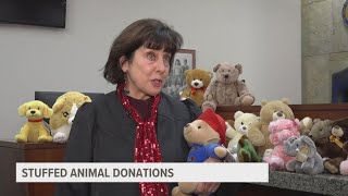 Kent Co court asking for stuffed animal donations for adopted children [upl. by Horatio]