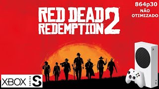 RED DEAD REDEMPTION 2 Parte 2 Mais Um Teste no Xbox Series S [upl. by Dowdell]