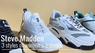 Steve Madden  The Possession Trainer The Standout Trainers amp The MatcheE Trainer [upl. by Philbo]