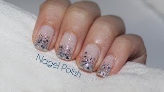 Glitzer Ombré  Winter Nägel Tutorial [upl. by Auod]