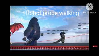 Robot probe walking animation [upl. by Moht]