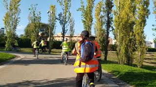 Ruta en bici por el Parque Lineal del Manzanares [upl. by Susejedesoj786]