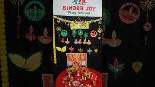 Handmade craft ideas for Diwali ytshorts kindergarten [upl. by Yatnohs]