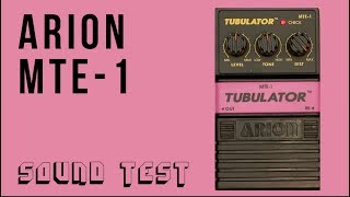 Arion Tubulator MTE1 Review [upl. by Ennis]