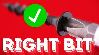 Choosing the Right Bit for Plasterboard Screws [upl. by Itsrik]