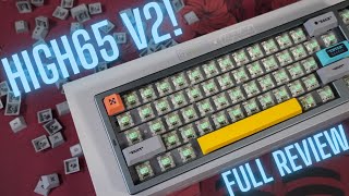 High65 v2 A Good Instock Aluminum Pre Built Keyboard Full Review and Soundtest [upl. by Leahcimluap15]