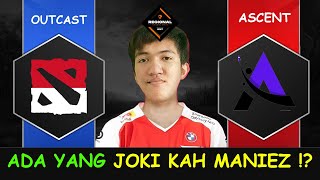 ADA YANG JOKI KAH MANIEZ  Outcast vs Ascent Esports Group Stage RES SEA 4 Dota 2 [upl. by Andromada646]