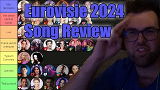 De Uitgebreide Eurovisie 2024 Song Review [upl. by Lind]